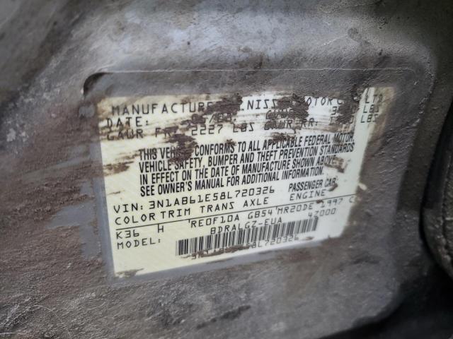 Photo 12 VIN: 3N1AB61E58L720326 - NISSAN SENTRA 