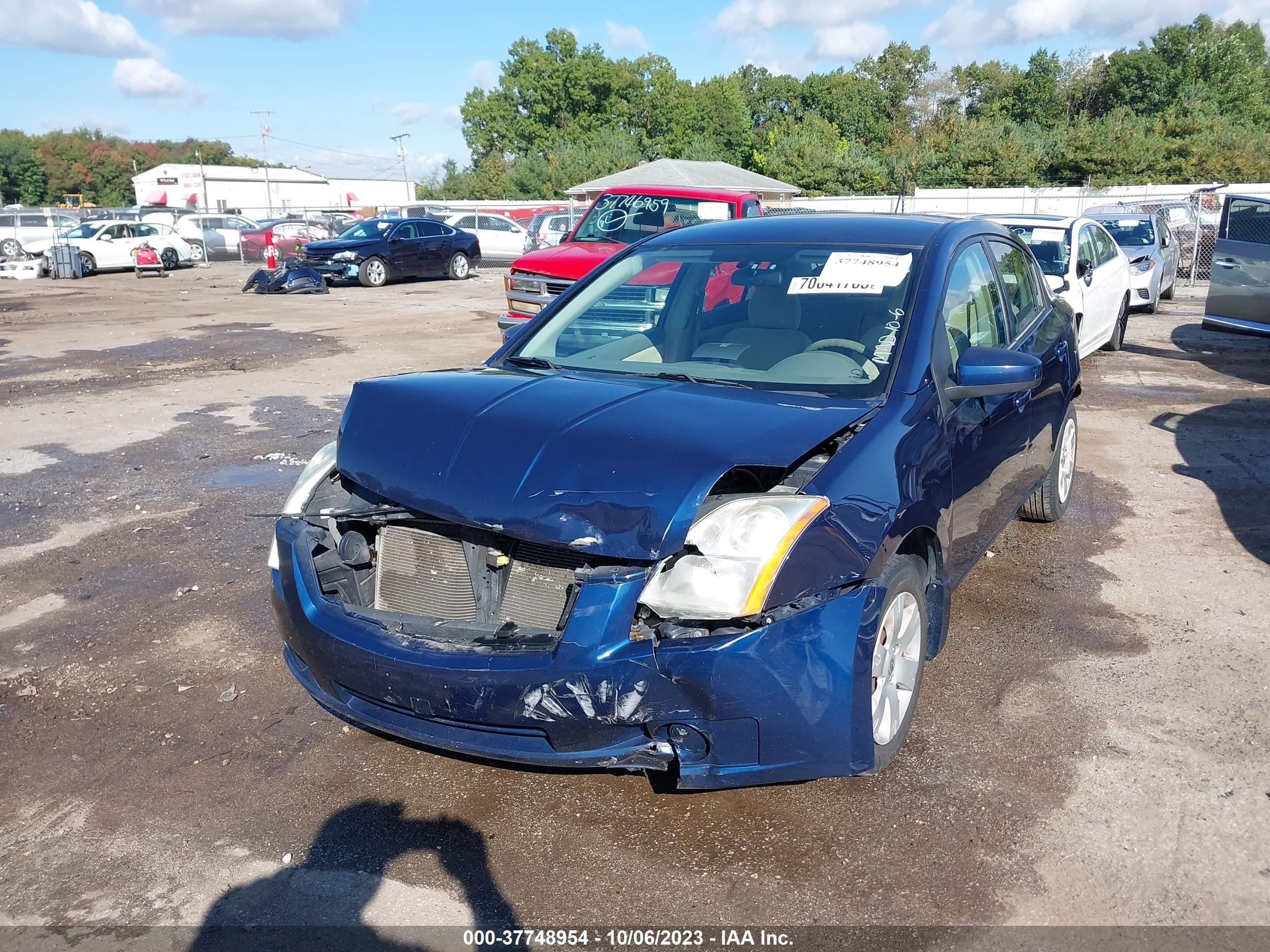 Photo 1 VIN: 3N1AB61E59L611494 - NISSAN SENTRA 