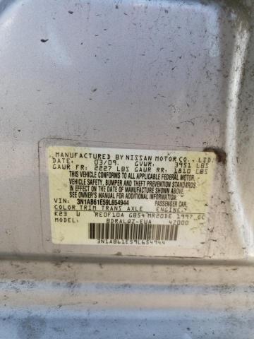 Photo 11 VIN: 3N1AB61E59L654944 - NISSAN SENTRA 2.0 