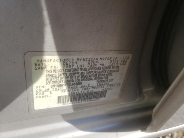 Photo 11 VIN: 3N1AB61E59L686602 - NISSAN SENTRA 