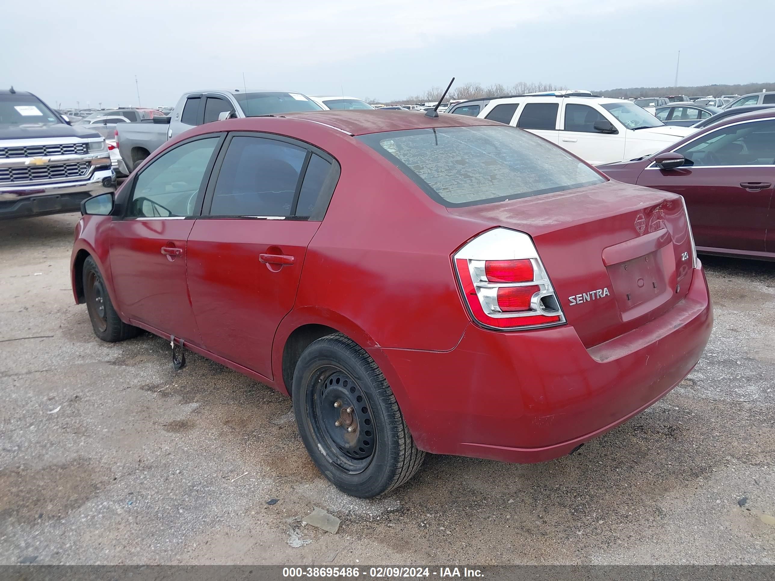 Photo 2 VIN: 3N1AB61E67L605801 - NISSAN SENTRA 