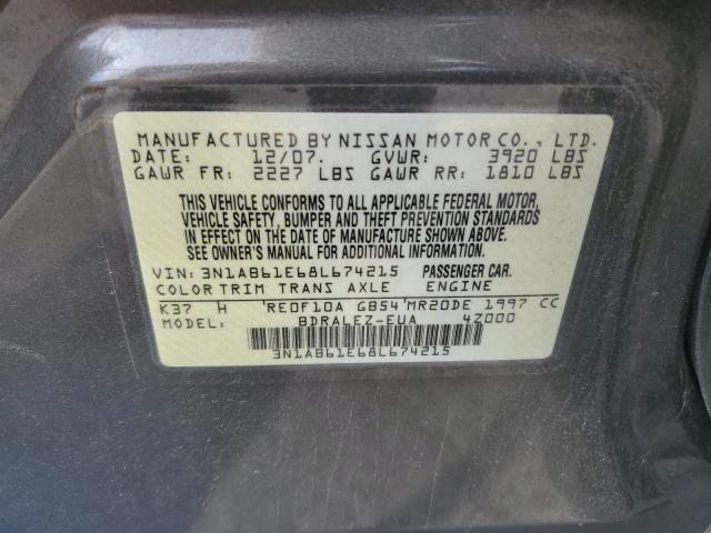 Photo 11 VIN: 3N1AB61E68L674215 - NISSAN SENTRA 