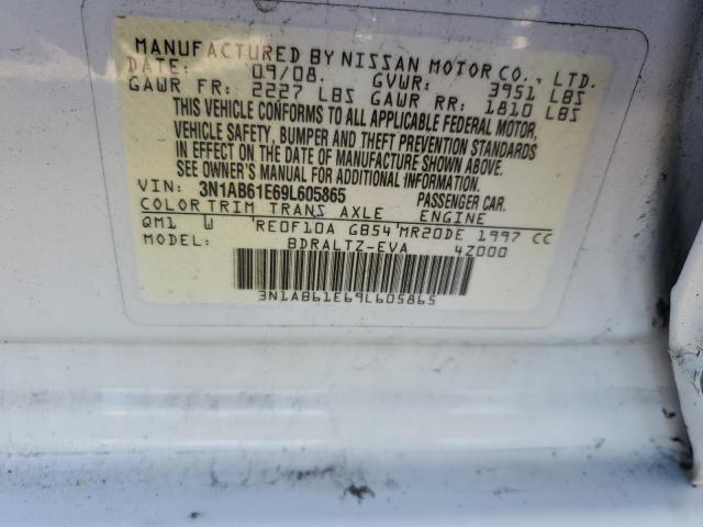 Photo 11 VIN: 3N1AB61E69L605865 - NISSAN SENTRA 