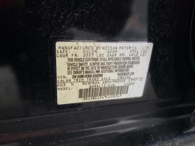 Photo 11 VIN: 3N1AB61E69L650269 - NISSAN SENTRA 