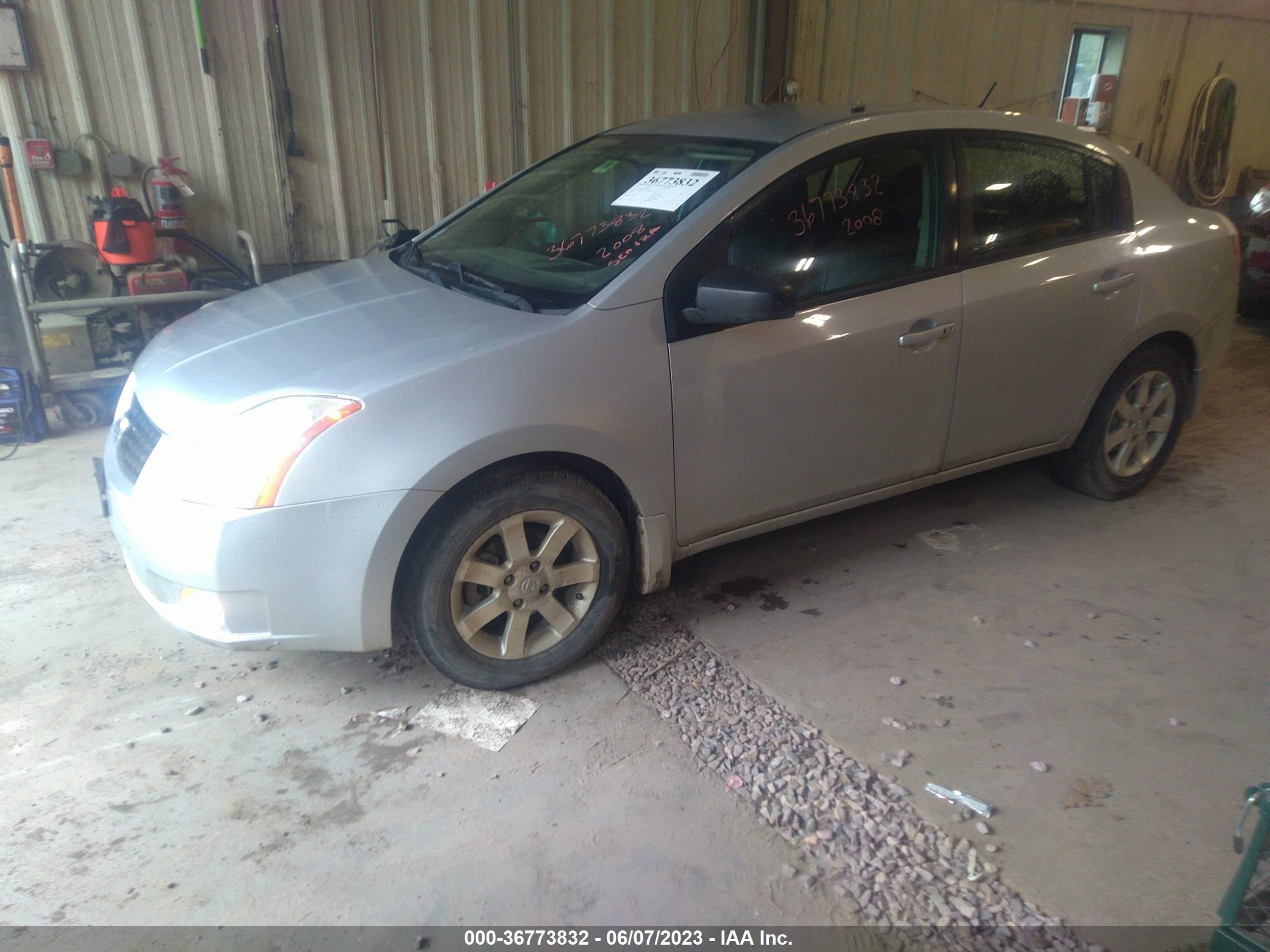 Photo 1 VIN: 3N1AB61E78L740576 - NISSAN SENTRA 