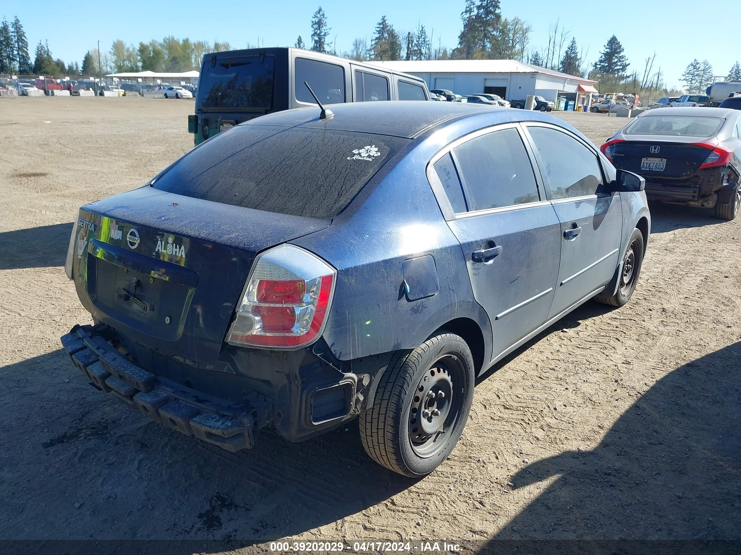 Photo 3 VIN: 3N1AB61E79L619791 - NISSAN SENTRA 