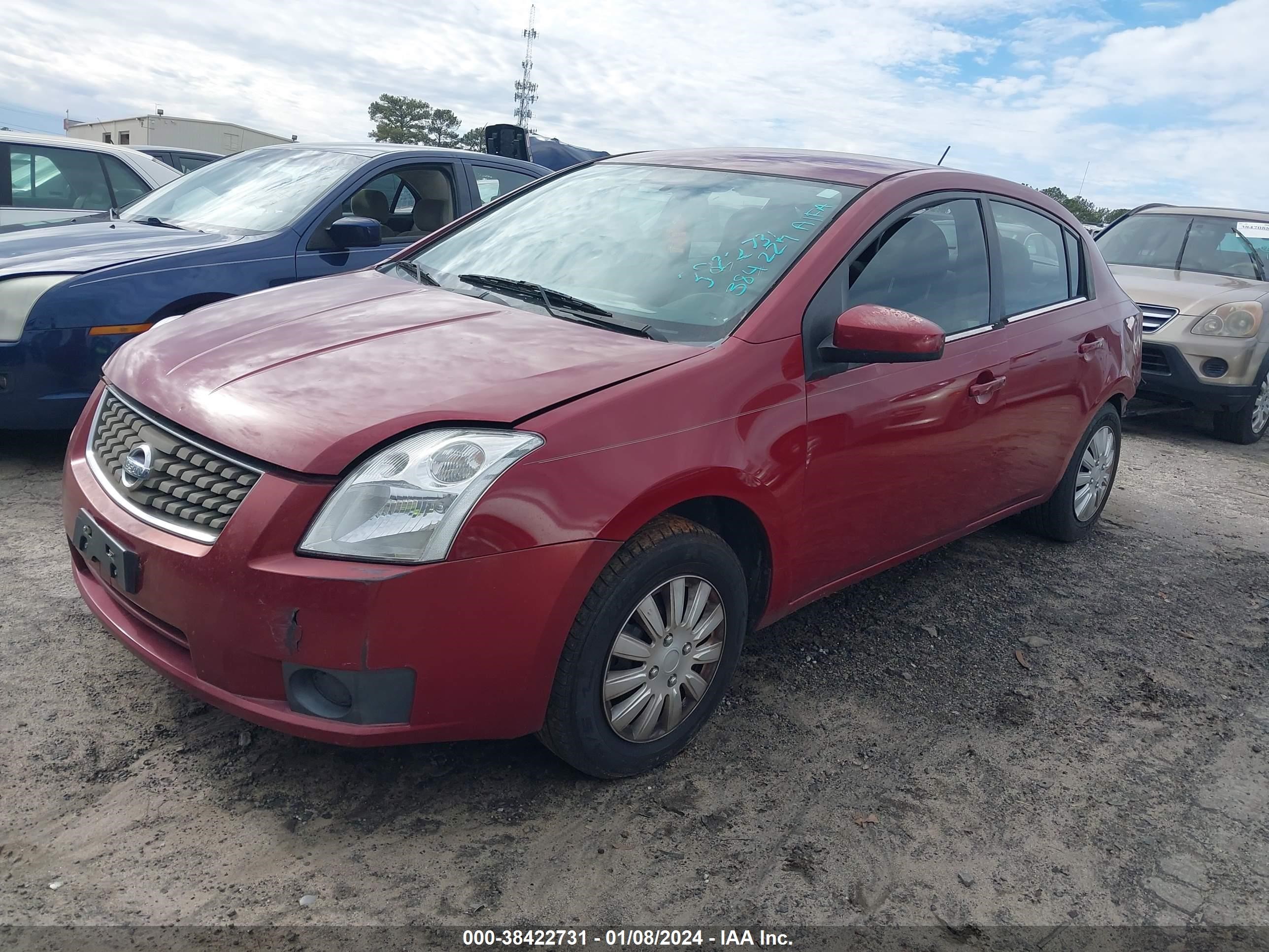 Photo 1 VIN: 3N1AB61E87L626133 - NISSAN SENTRA 