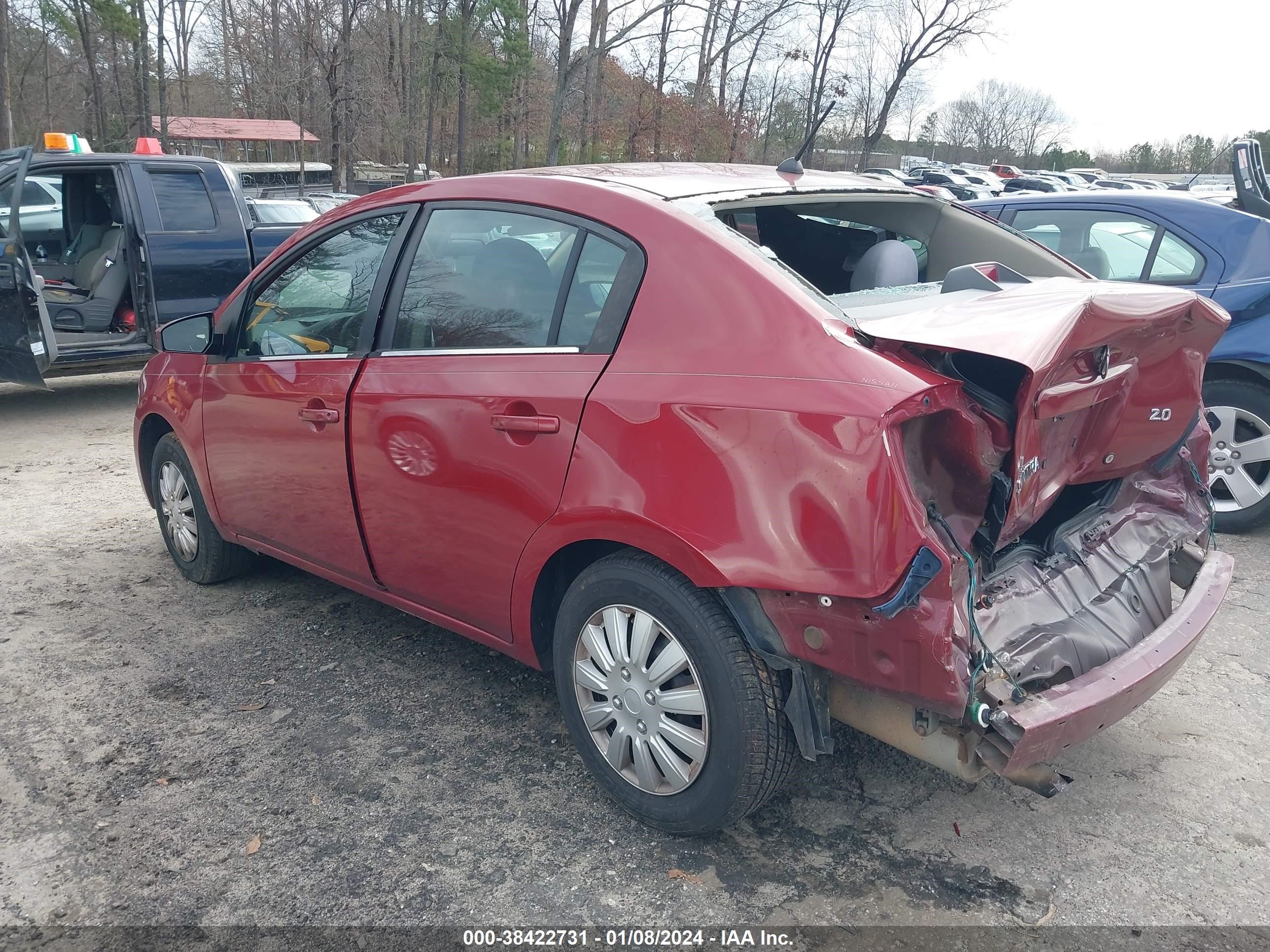 Photo 14 VIN: 3N1AB61E87L626133 - NISSAN SENTRA 