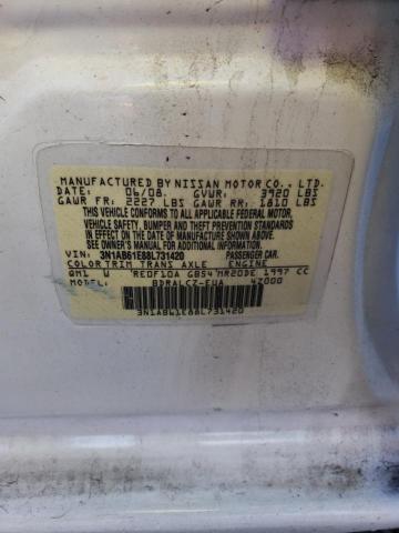 Photo 11 VIN: 3N1AB61E88L731420 - NISSAN SENTRA 