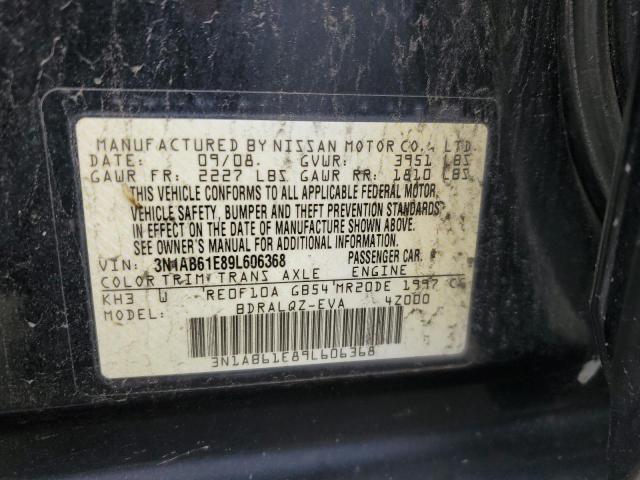 Photo 11 VIN: 3N1AB61E89L606368 - NISSAN SENTRA 