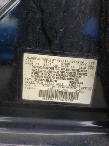 Photo 11 VIN: 3N1AB61E89L637782 - NISSAN SENTRA 