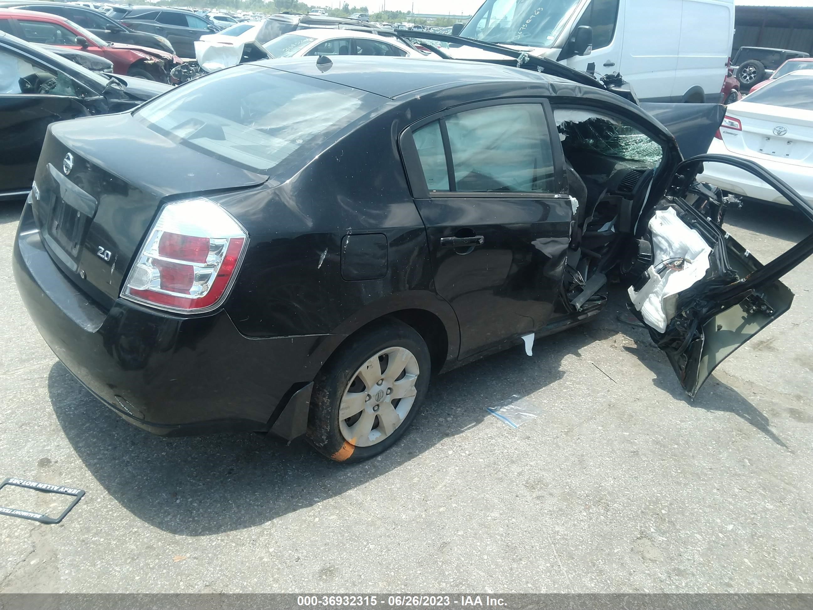 Photo 3 VIN: 3N1AB61E97L721851 - NISSAN SENTRA 