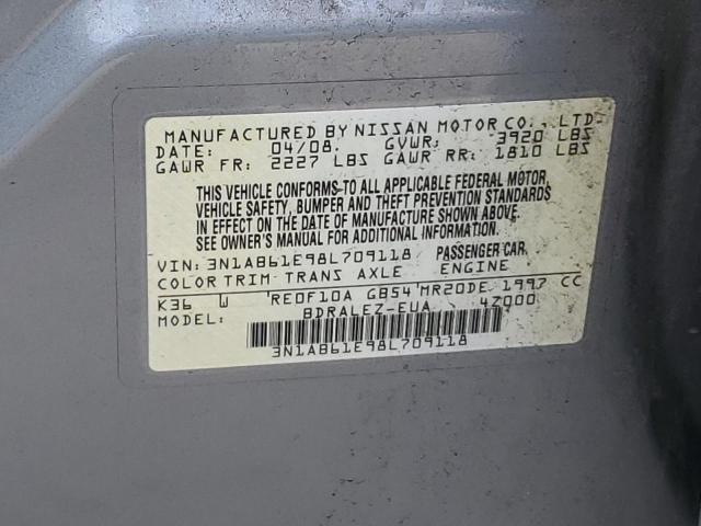 Photo 11 VIN: 3N1AB61E98L709118 - NISSAN SENTRA 2.0 