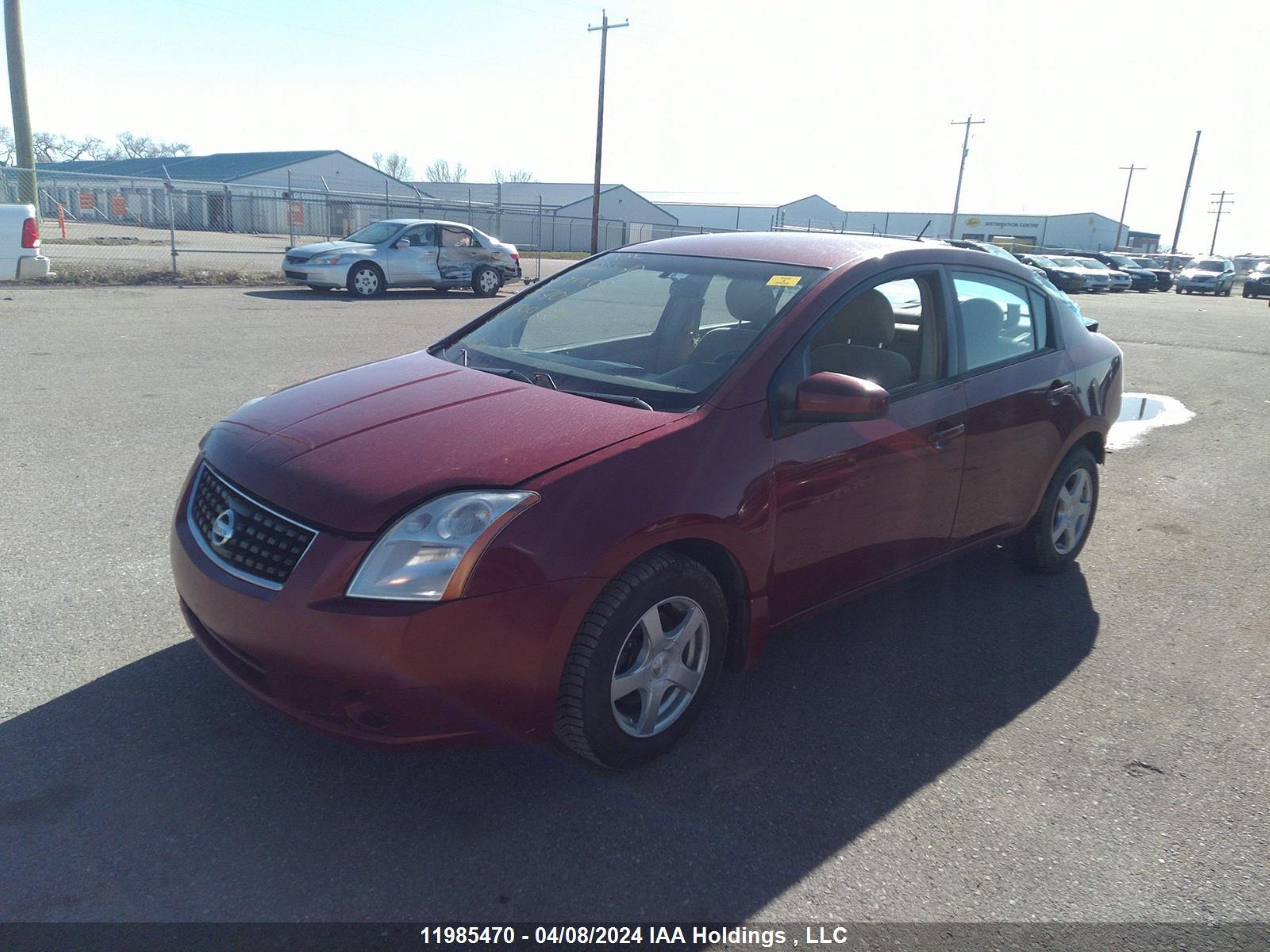 Photo 1 VIN: 3N1AB61E98L756701 - NISSAN SENTRA 