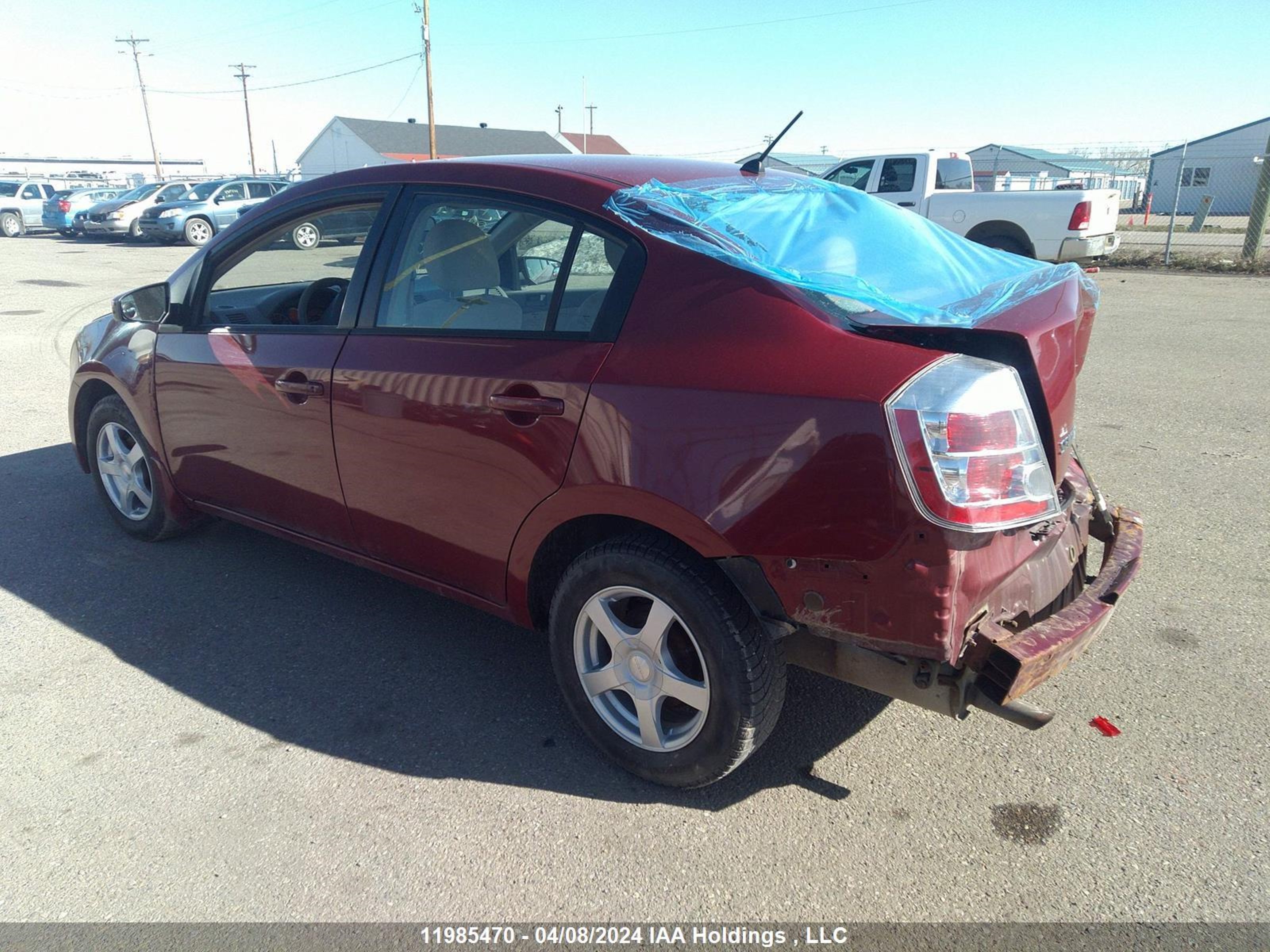 Photo 2 VIN: 3N1AB61E98L756701 - NISSAN SENTRA 