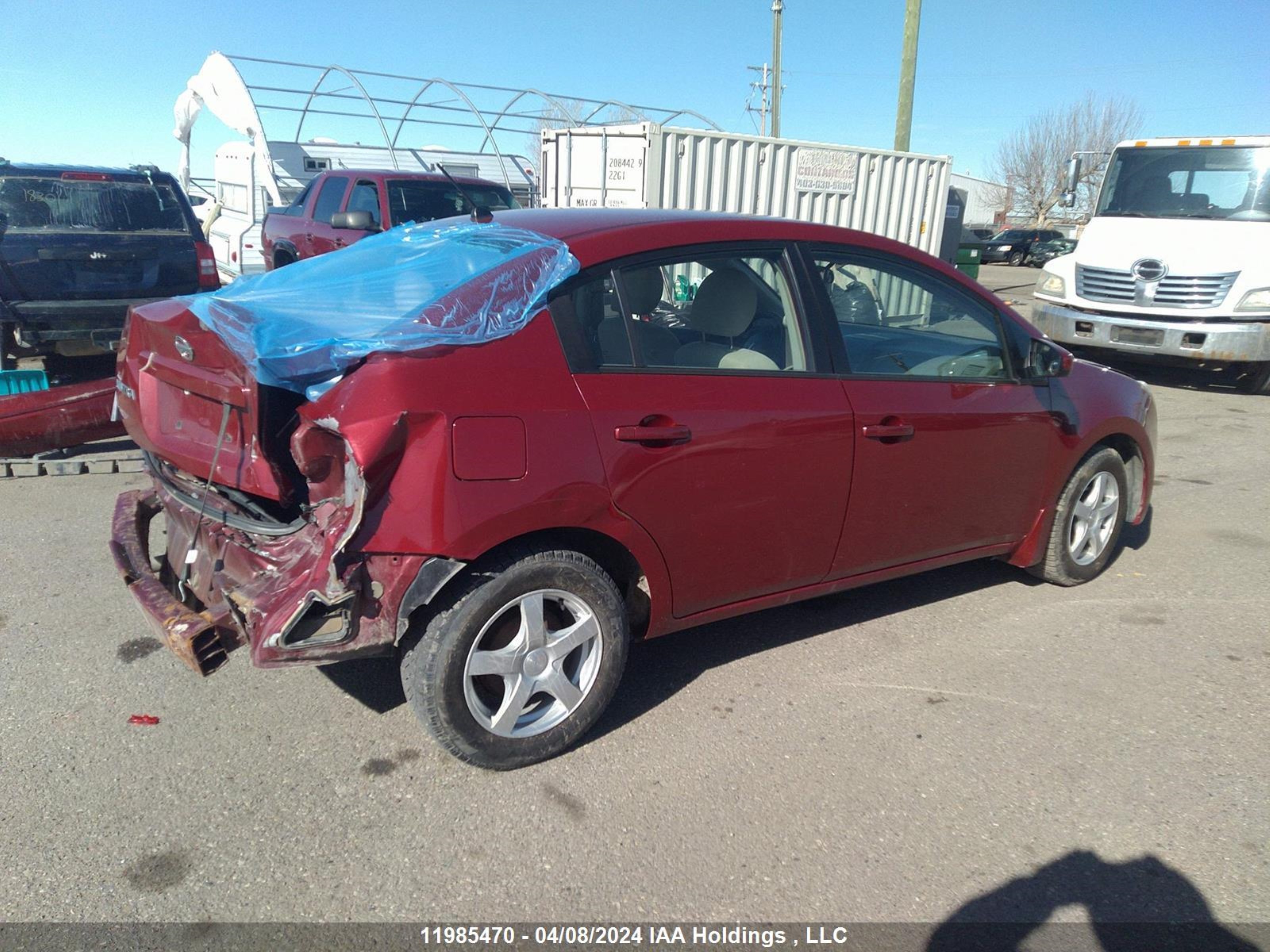 Photo 3 VIN: 3N1AB61E98L756701 - NISSAN SENTRA 