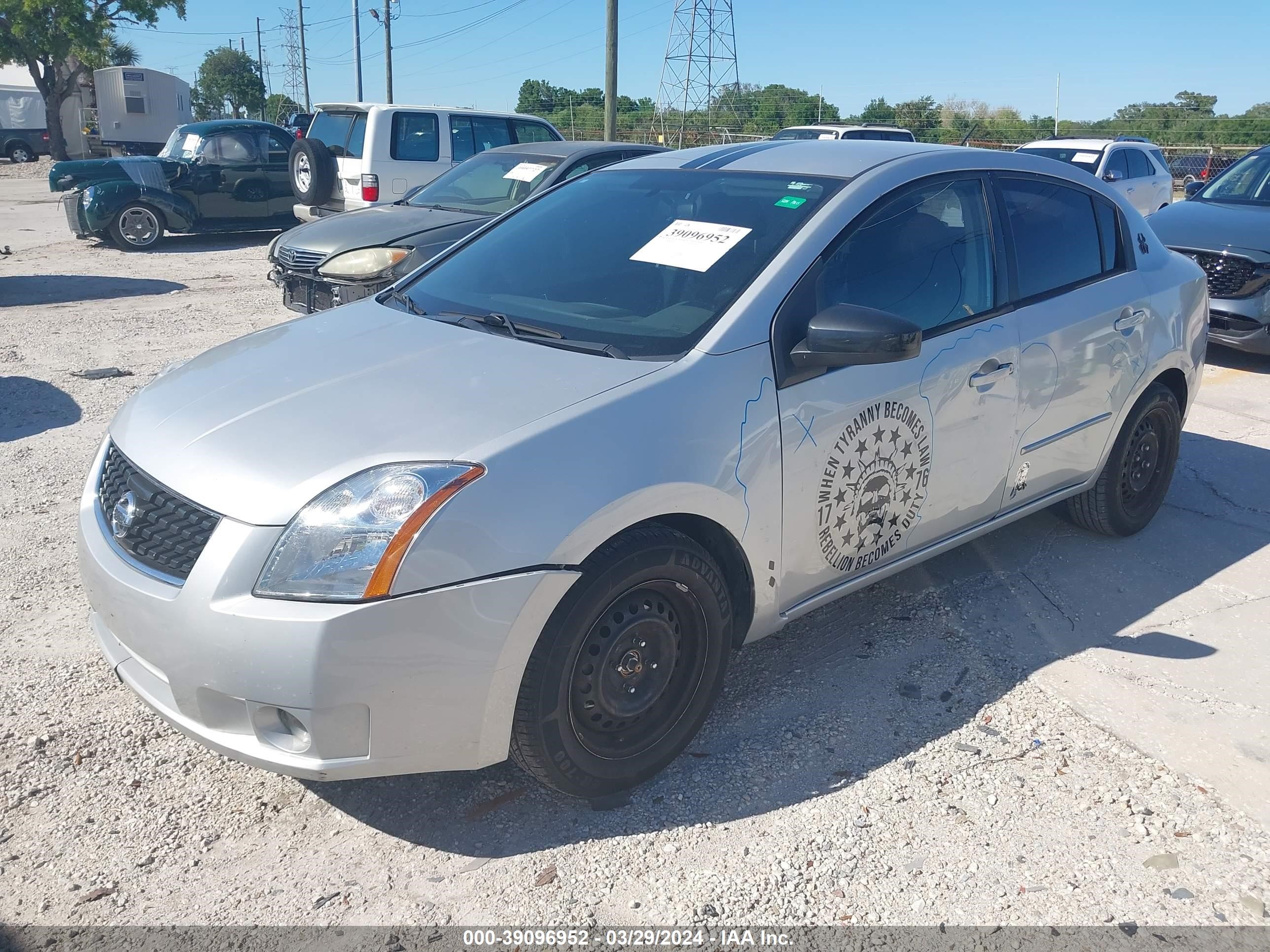 Photo 1 VIN: 3N1AB61E99L627150 - NISSAN SENTRA 