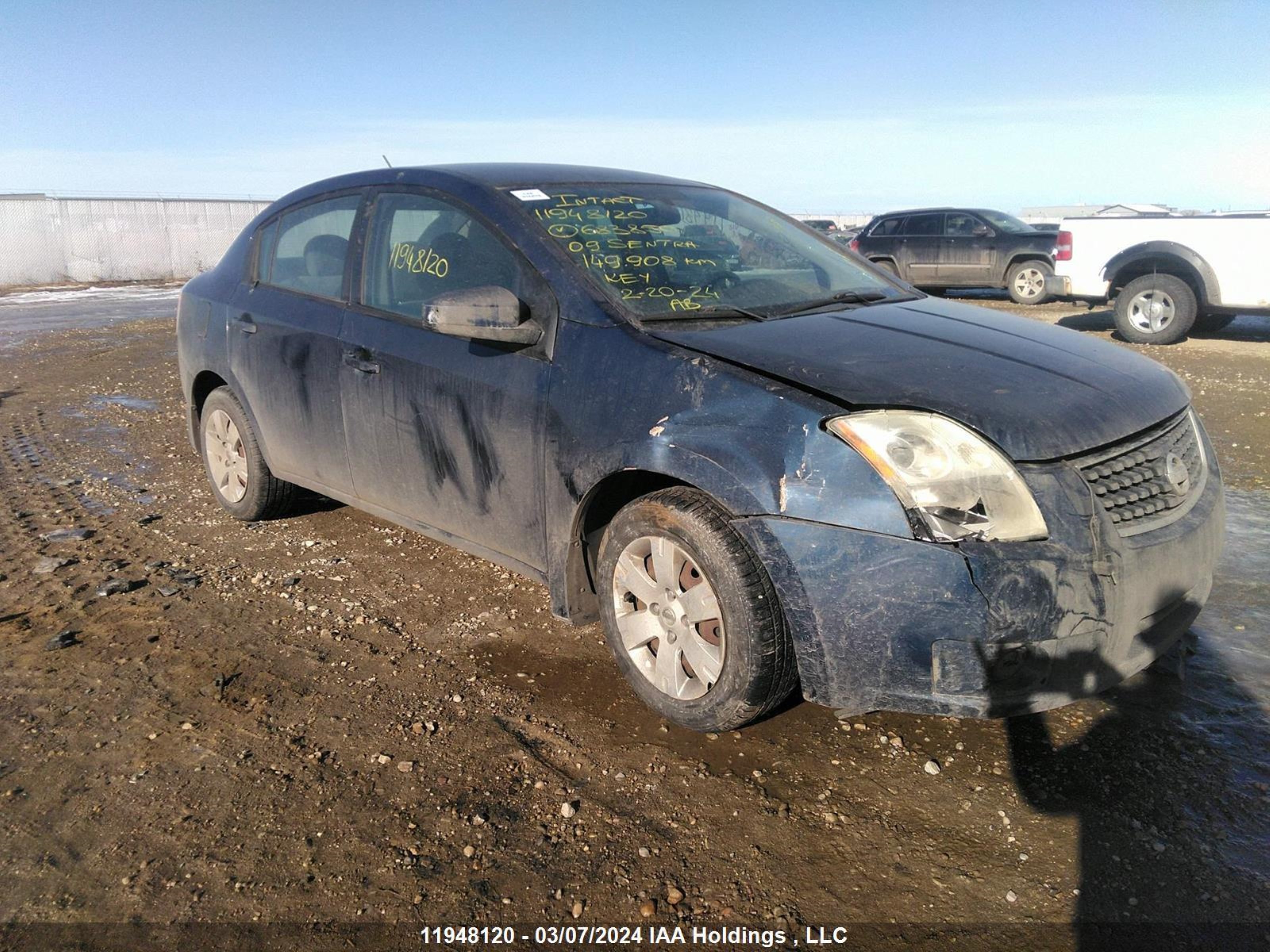 Photo 0 VIN: 3N1AB61E99L683850 - NISSAN SENTRA 