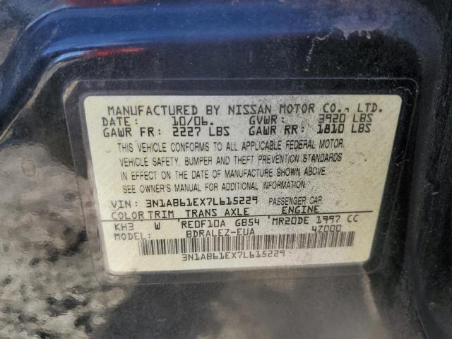 Photo 11 VIN: 3N1AB61EX7L615229 - NISSAN SENTRA 