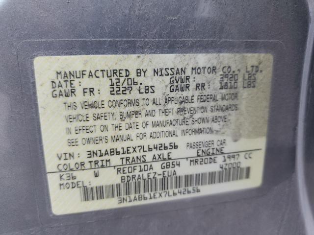 Photo 11 VIN: 3N1AB61EX7L642656 - NISSAN SENTRA 