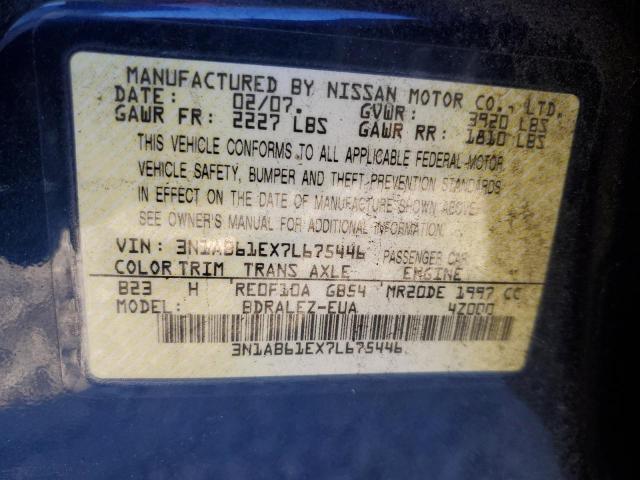 Photo 11 VIN: 3N1AB61EX7L675446 - NISSAN SENTRA 