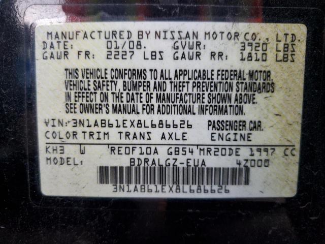 Photo 12 VIN: 3N1AB61EX8L686626 - NISSAN SENTRA 