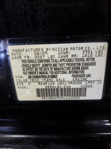 Photo 9 VIN: 3N1AB6AP0AL610002 - NISSAN SENTRA 