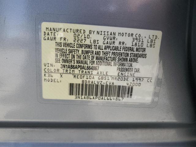 Photo 11 VIN: 3N1AB6AP0AL664867 - NISSAN SENTRA 2.0 