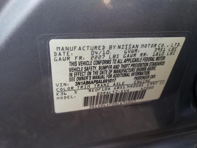 Photo 12 VIN: 3N1AB6AP0AL691017 - NISSAN SENTRA 2.0 