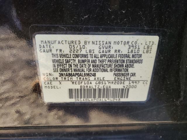 Photo 9 VIN: 3N1AB6AP0AL696248 - NISSAN SENTRA 