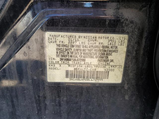 Photo 12 VIN: 3N1AB6AP0BL672999 - NISSAN SENTRA MAN 