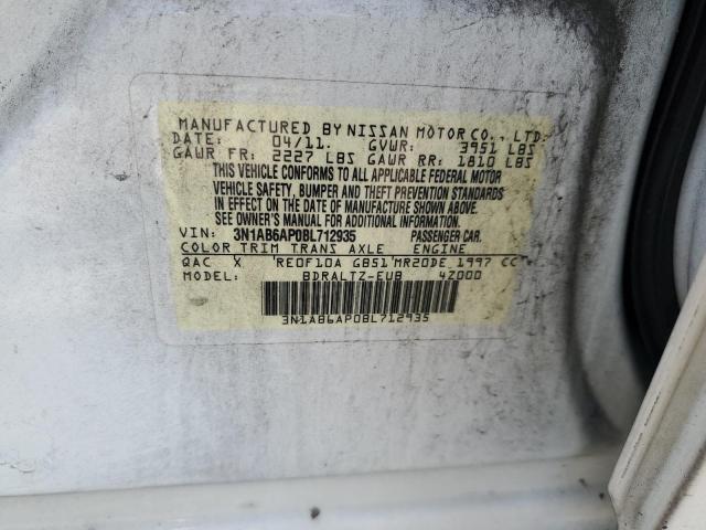 Photo 9 VIN: 3N1AB6AP0BL712935 - NISSAN SENTRA 2.0 