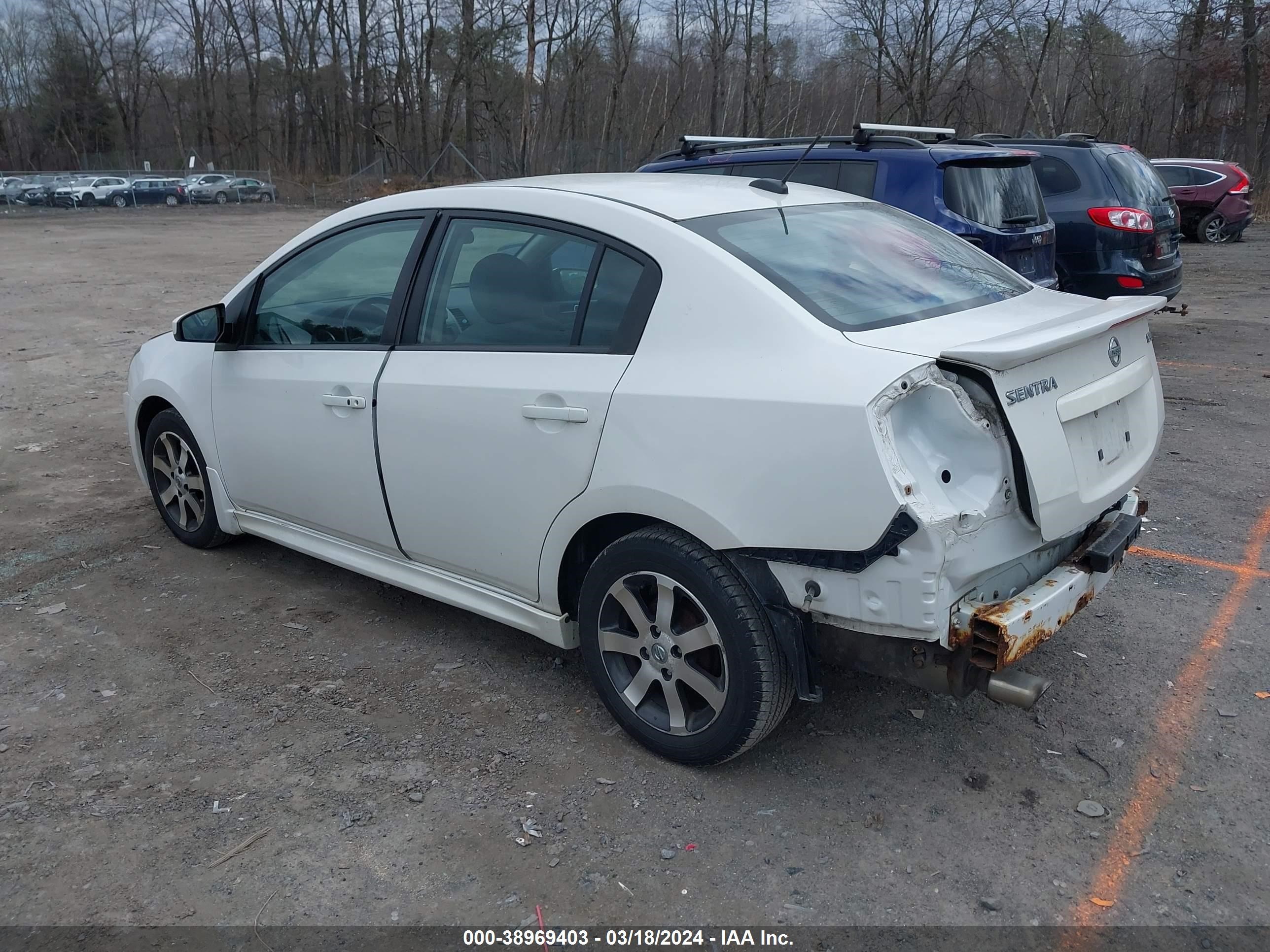 Photo 2 VIN: 3N1AB6AP0CL649837 - NISSAN SENTRA 