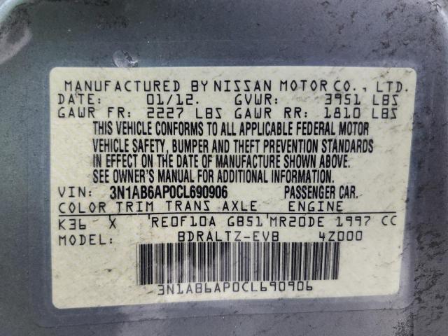 Photo 9 VIN: 3N1AB6AP0CL690906 - NISSAN SENTRA 2.0 