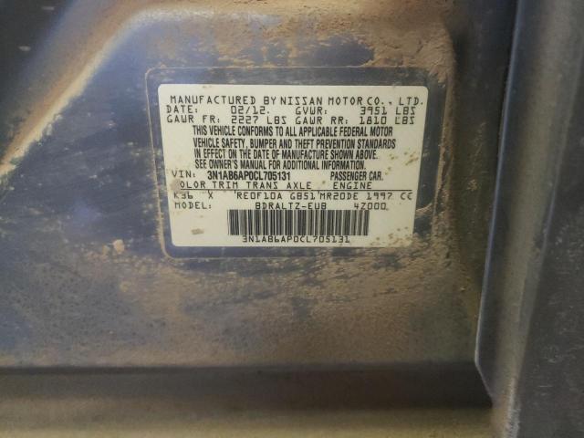 Photo 9 VIN: 3N1AB6AP0CL705131 - NISSAN SENTRA 2.0 