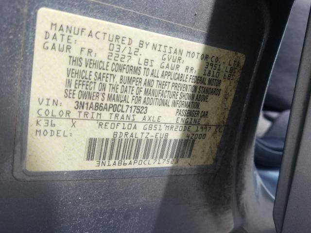 Photo 9 VIN: 3N1AB6AP0CL717523 - NISSAN SENTRA 2.0 