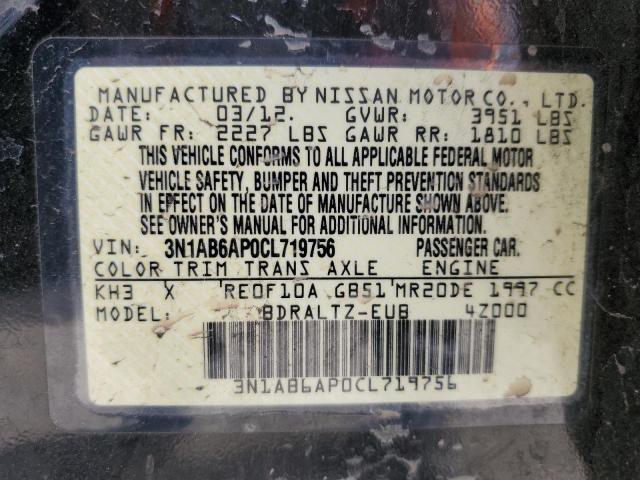 Photo 11 VIN: 3N1AB6AP0CL719756 - NISSAN SENTRA 