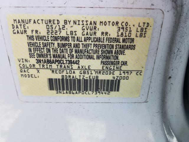 Photo 9 VIN: 3N1AB6AP0CL739442 - NISSAN SENTRA 2.0 