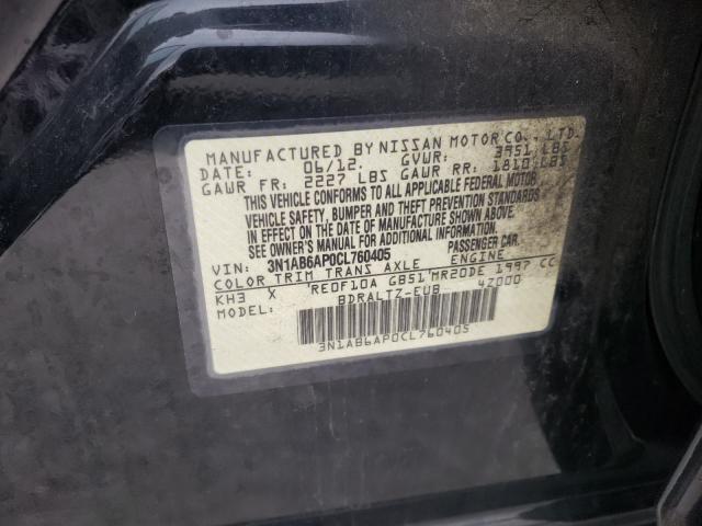 Photo 9 VIN: 3N1AB6AP0CL760405 - NISSAN SENTRA 2.0 