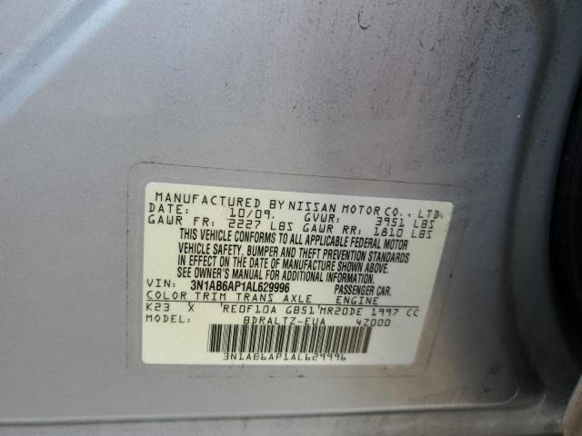 Photo 11 VIN: 3N1AB6AP1AL629996 - NISSAN SENTRA 2.0 