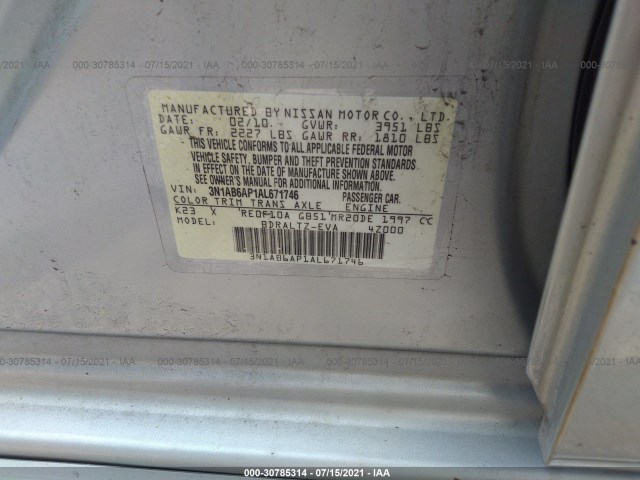 Photo 8 VIN: 3N1AB6AP1AL671746 - NISSAN SENTRA 