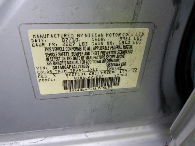 Photo 11 VIN: 3N1AB6AP1AL728639 - NISSAN SENTRA 