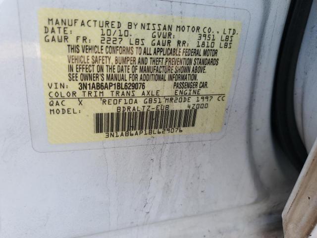 Photo 11 VIN: 3N1AB6AP1BL629076 - NISSAN SENTRA 