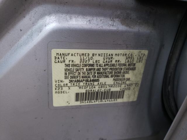 Photo 9 VIN: 3N1AB6AP1BL646685 - NISSAN SENTRA 2.0 