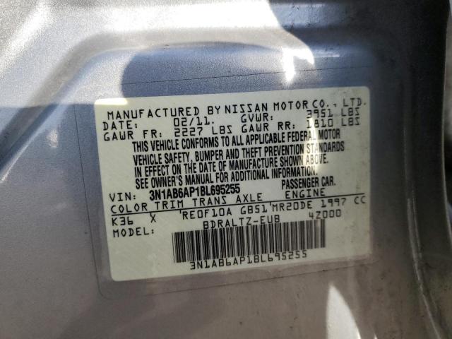 Photo 11 VIN: 3N1AB6AP1BL695255 - NISSAN SENTRA 