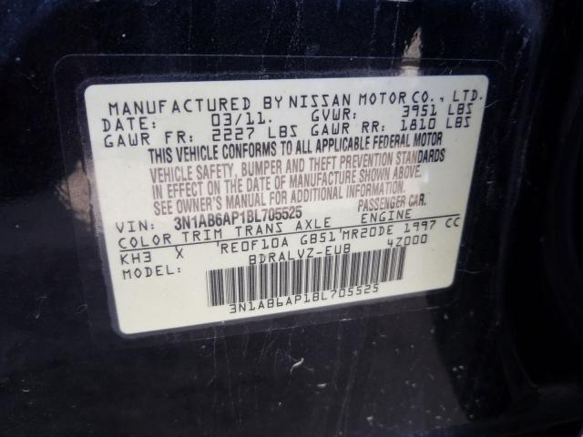 Photo 9 VIN: 3N1AB6AP1BL705525 - NISSAN SENTRA 2.0 