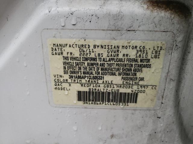 Photo 9 VIN: 3N1AB6AP1CL605331 - NISSAN SENTRA 2.0 