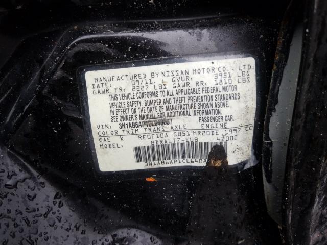 Photo 9 VIN: 3N1AB6AP1CL640807 - NISSAN SENTRA 2.0 