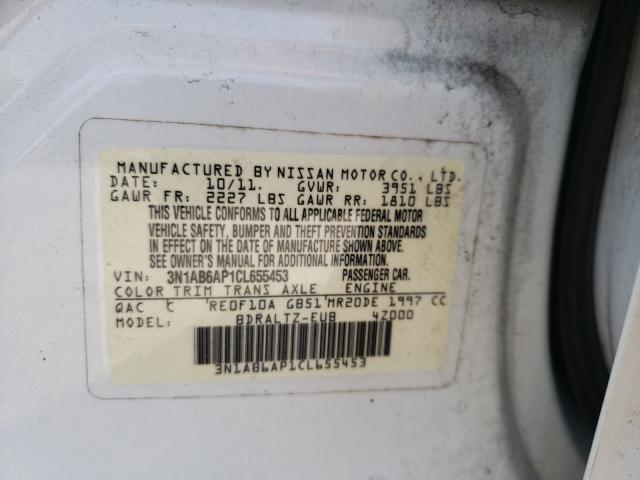 Photo 9 VIN: 3N1AB6AP1CL655453 - NISSAN SENTRA 2.0 