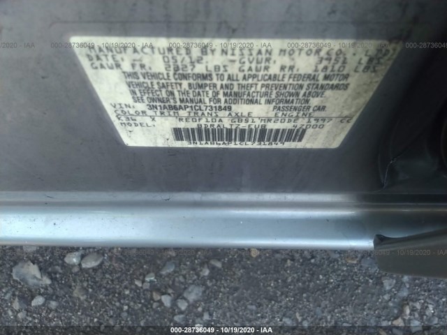 Photo 8 VIN: 3N1AB6AP1CL731849 - NISSAN SENTRA 